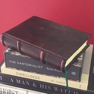 Small Leather Bound Album/Journal